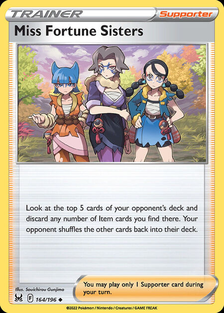 Miss Fortune Sisters LOR 164