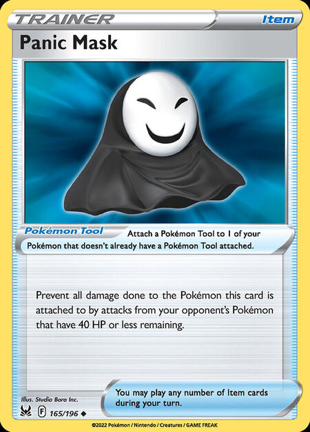 Panic Mask LOR 165