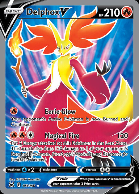 Delphox V LOR 173