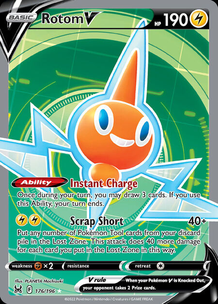Rotom V LOR 176