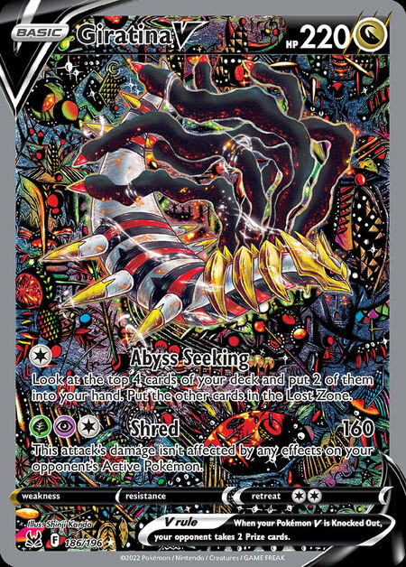 Giratina V LOR 186