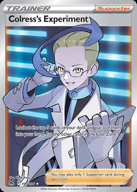 Colress's Experiment LOR 190