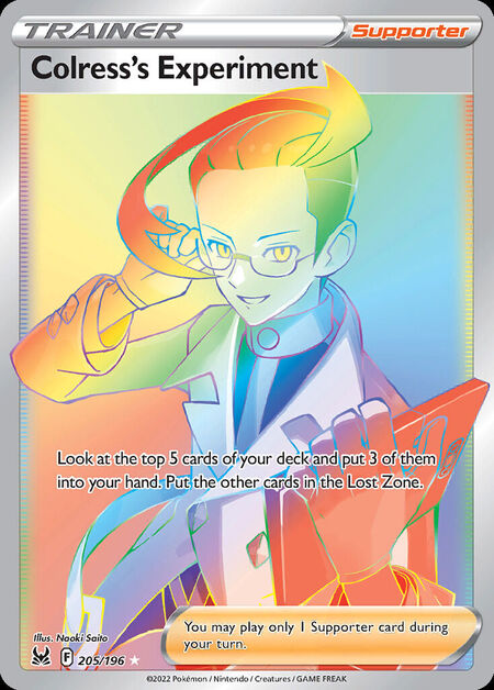 Colress's Experiment LOR 205