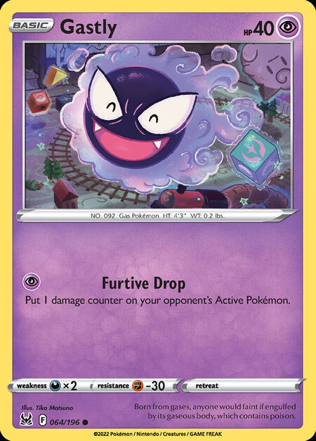 Gastly LOR 64