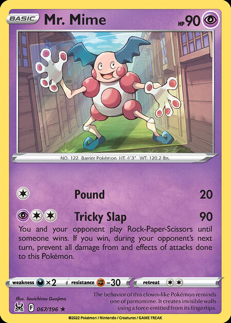 Mr. Mime LOR 67