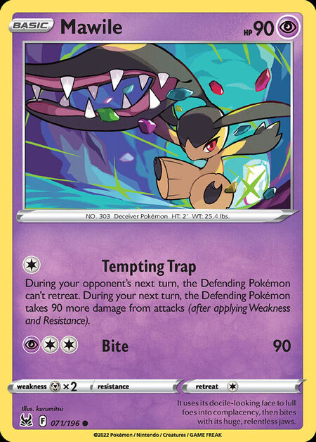Mawile LOR 71