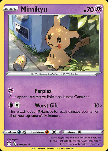 Mimikyu LOR 80