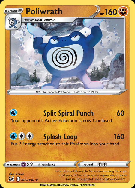 Poliwrath LOR 85