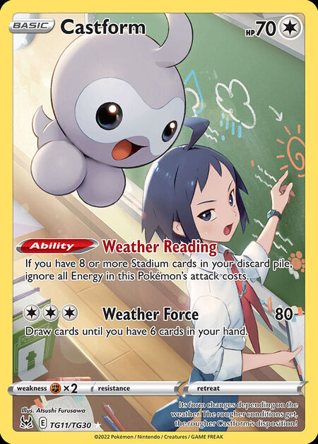 Castform LOR TG11