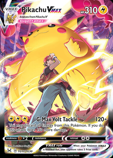 Pikachu VMAX LOR TG17