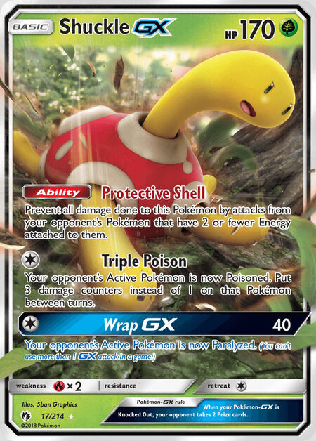 Shuckle-GX Lost Thunder 17
