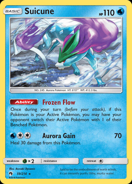 Suicune Lost Thunder 59