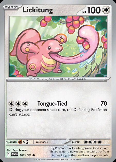 Lickitung MEW 108