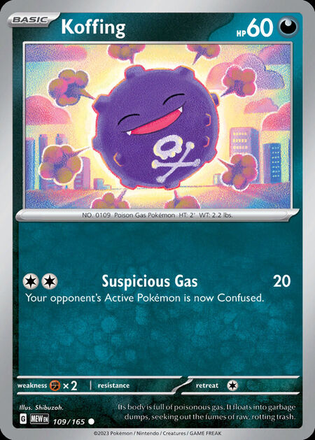 Koffing MEW 109