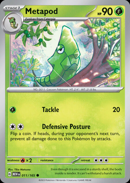 Metapod MEW 11