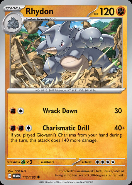 Rhydon MEW 112