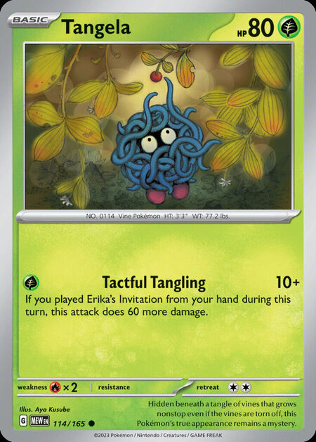Tangela MEW 114