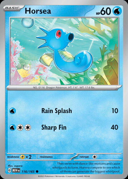Horsea MEW 116