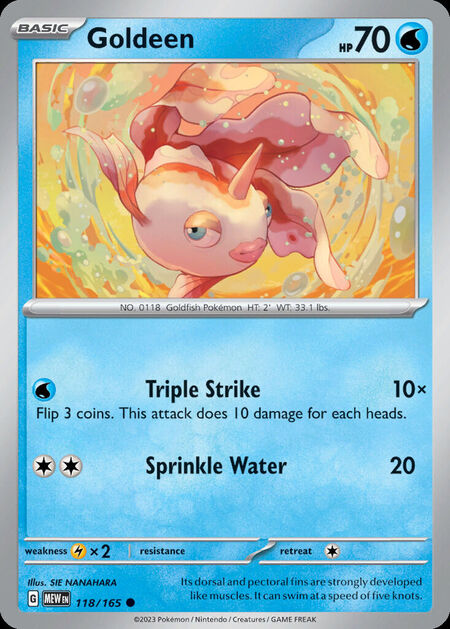Goldeen MEW 118