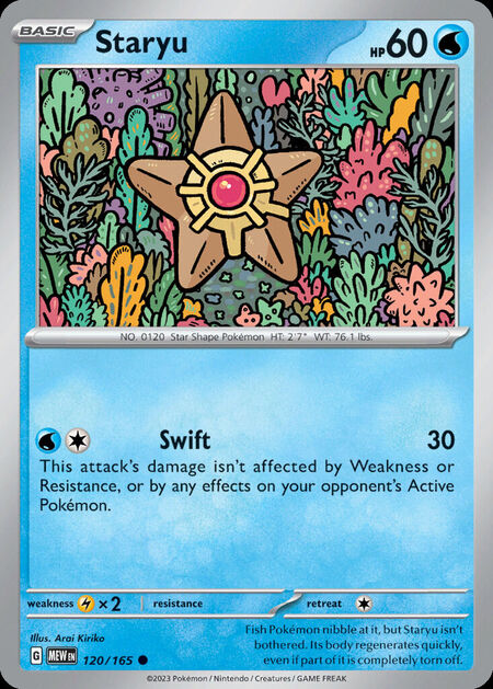 Staryu MEW 120