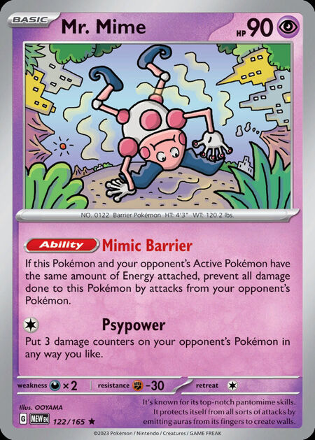 Mr. Mime MEW 122