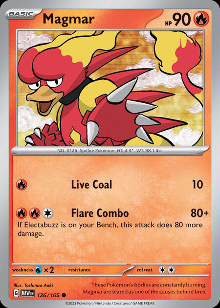Magmar MEW 126