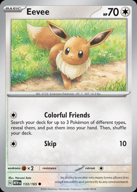 Eevee MEW 133