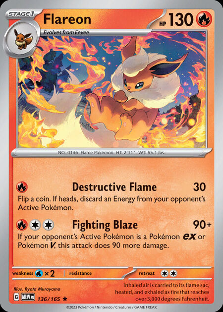 Flareon MEW 136