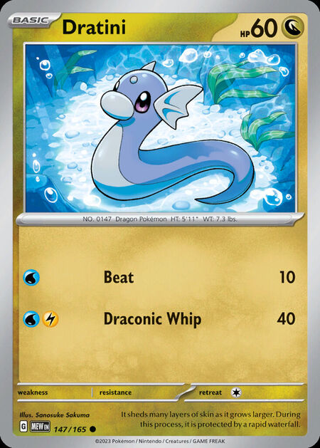 Dratini MEW 147