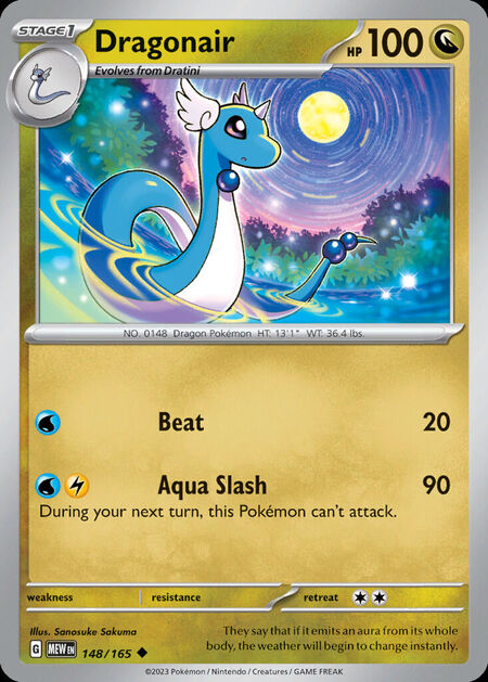 Dragonair MEW 148