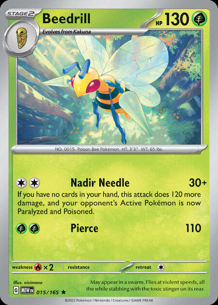 Beedrill MEW 15