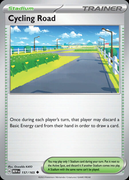 Cycling Road MEW 157