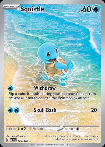 Squirtle MEW 170
