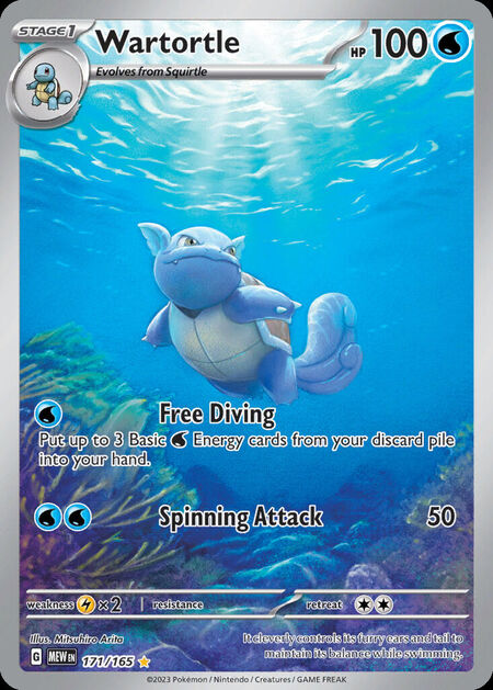 Wartortle MEW 171