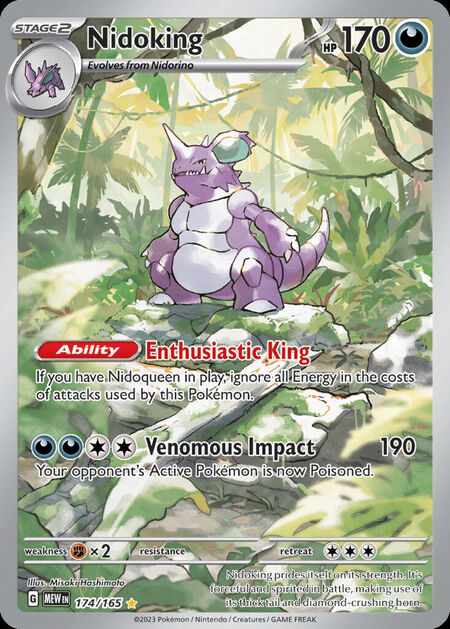 Nidoking MEW 174