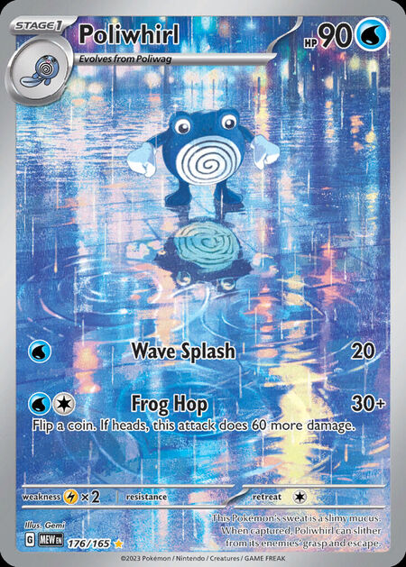 Poliwhirl MEW 176