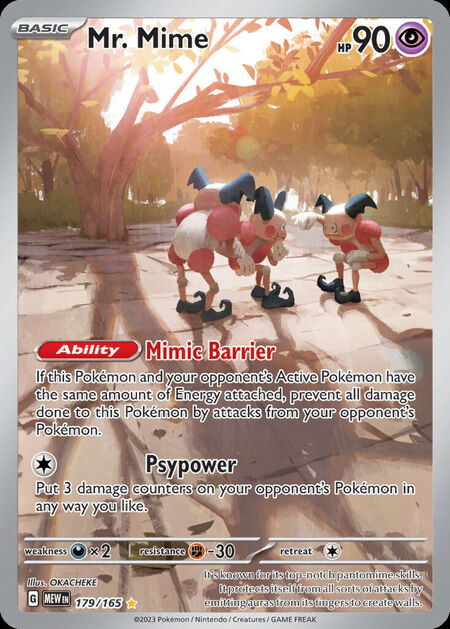 Mr. Mime MEW 179