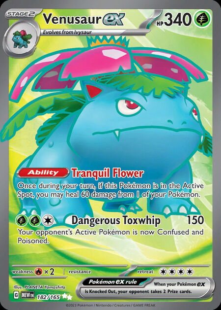 Venusaur ex MEW 182