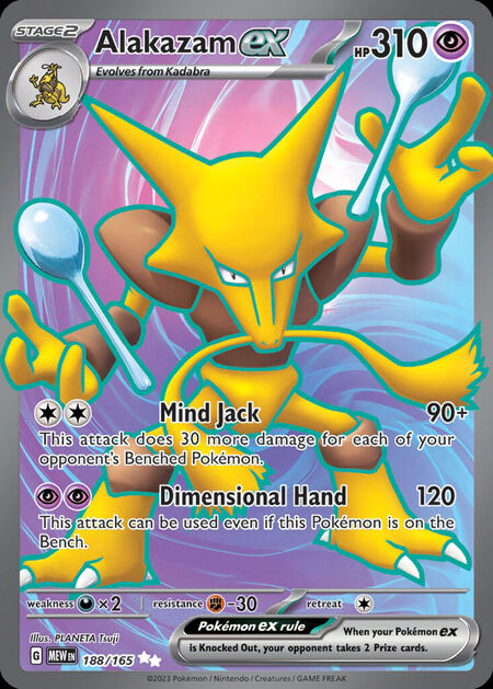 Alakazam ex MEW 188