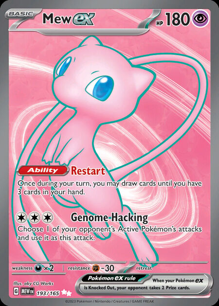 Mew ex MEW 193