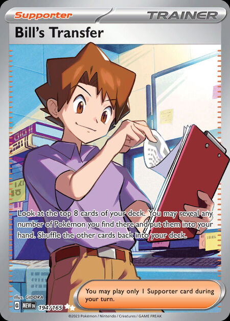 Bill's Transfer MEW 194