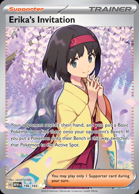 Erika's Invitation MEW 196