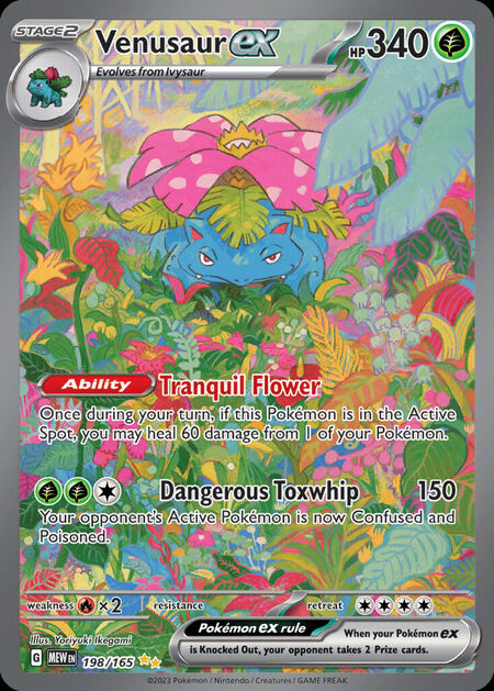 Venusaur ex MEW 198