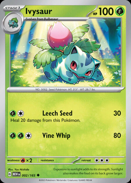 Ivysaur MEW 2