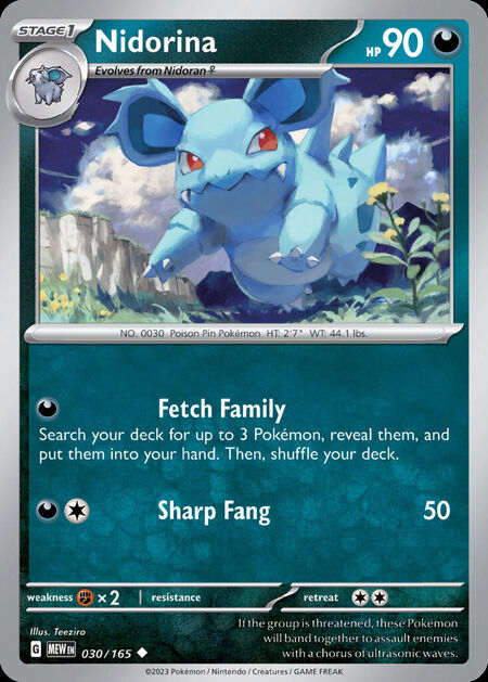 Nidorina MEW 30