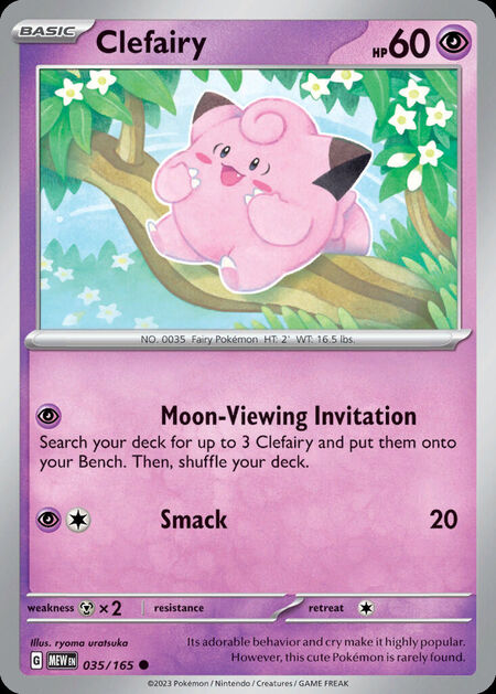 Clefairy MEW 35