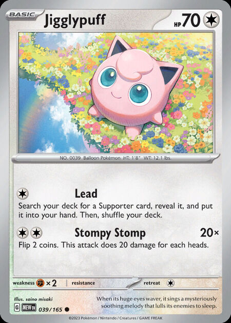 Jigglypuff MEW 39