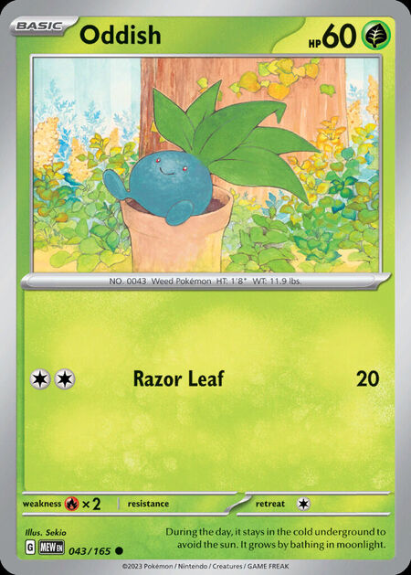 Oddish MEW 43