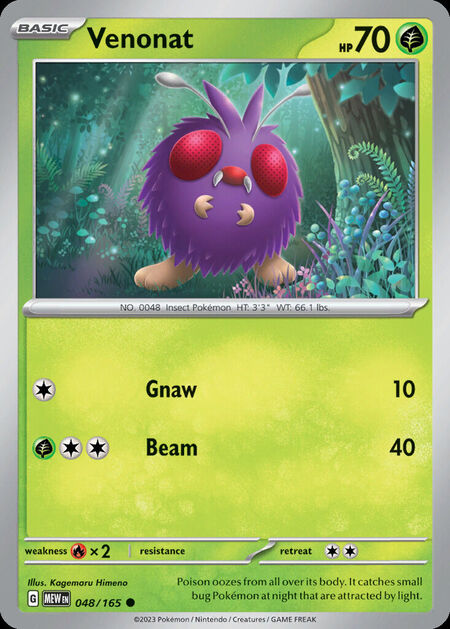 Venonat MEW 48