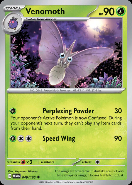 Venomoth MEW 49